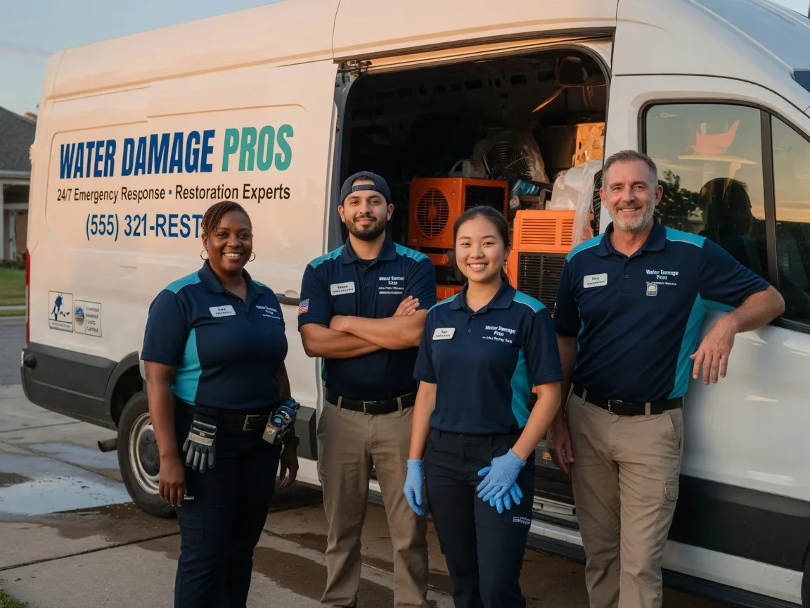 Water Damage Restoration company in New Deal, TX